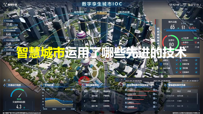 智慧城市运用了哪些先进的技术