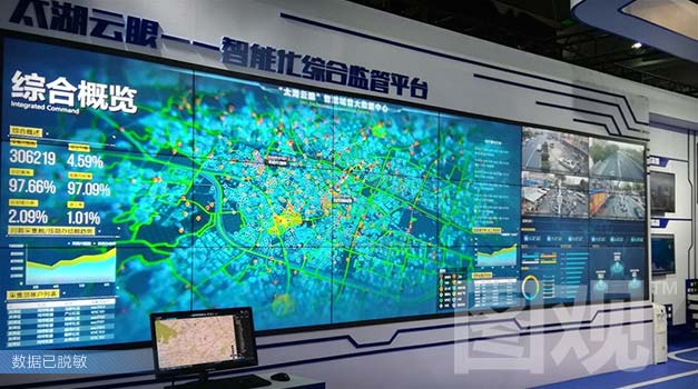 无锡市城管局-智慧城管大数据可视化系统